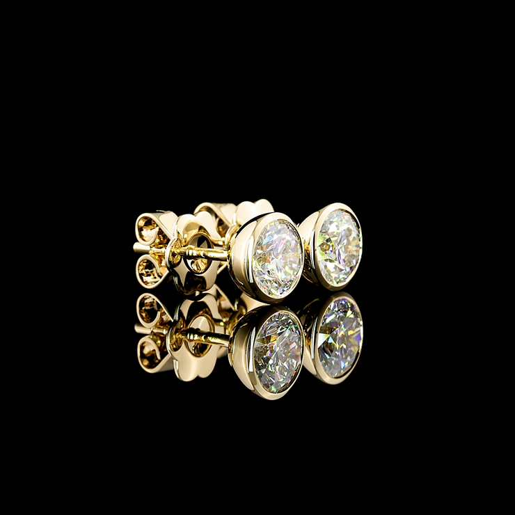 14K YELLOW GOLDStuds Earrings