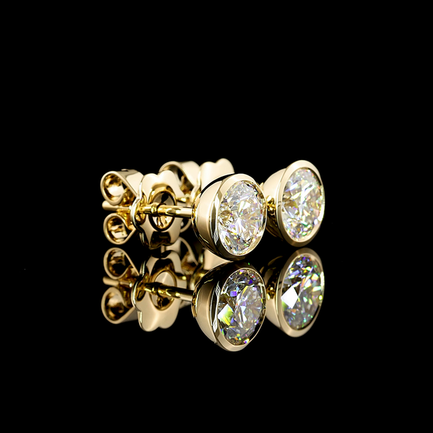 14K YELLOW GOLDStuds Earrings