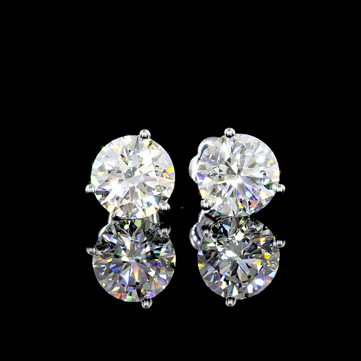 14K WHITE GOLDMartini Earrings