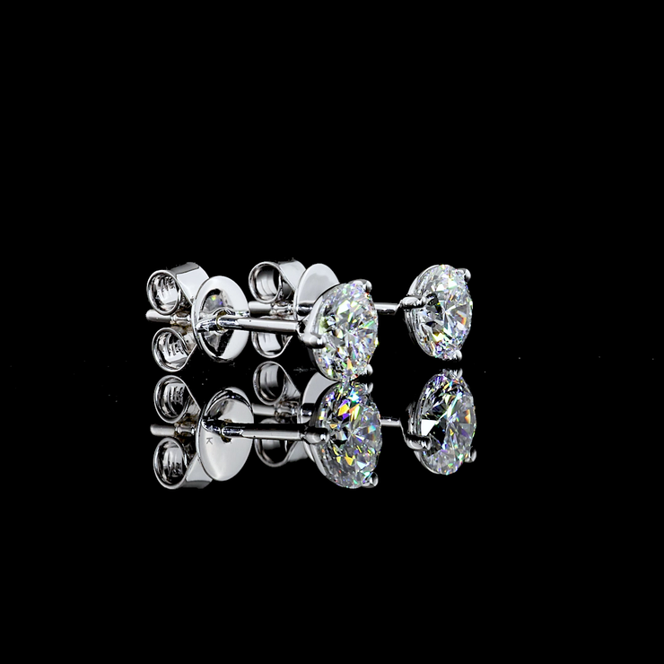 14K WHITE GOLDMartini Earrings