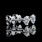 14K WHITE GOLDMartini Earrings