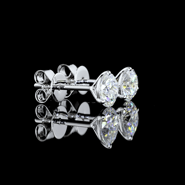 14K WHITE GOLDMartini Earrings