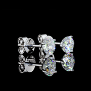 14K WHITE GOLDMartini Earrings