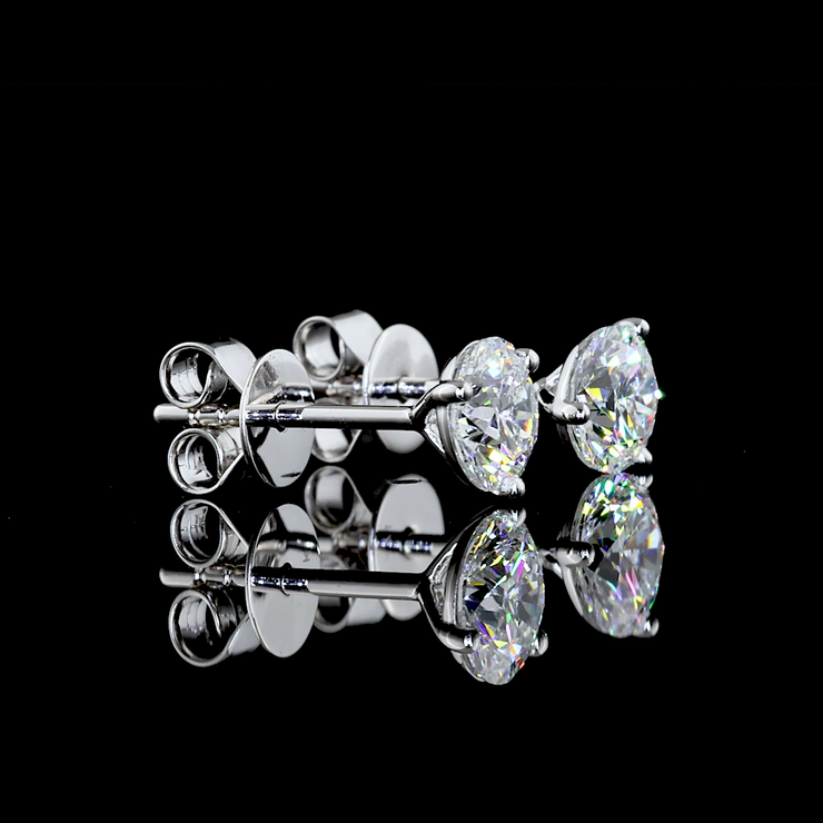 14K WHITE GOLDMartini Earrings