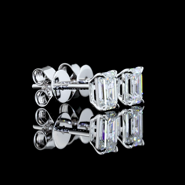 14K WHITE GOLDStuds Earrings