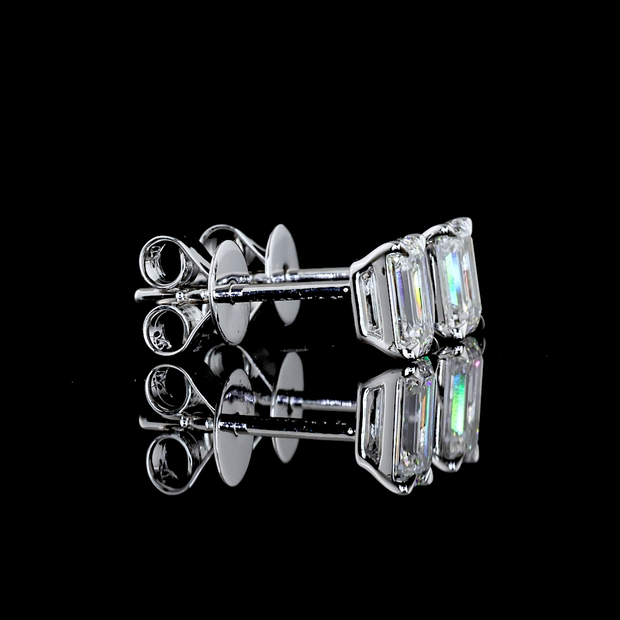 14K WHITE GOLDStuds Earrings