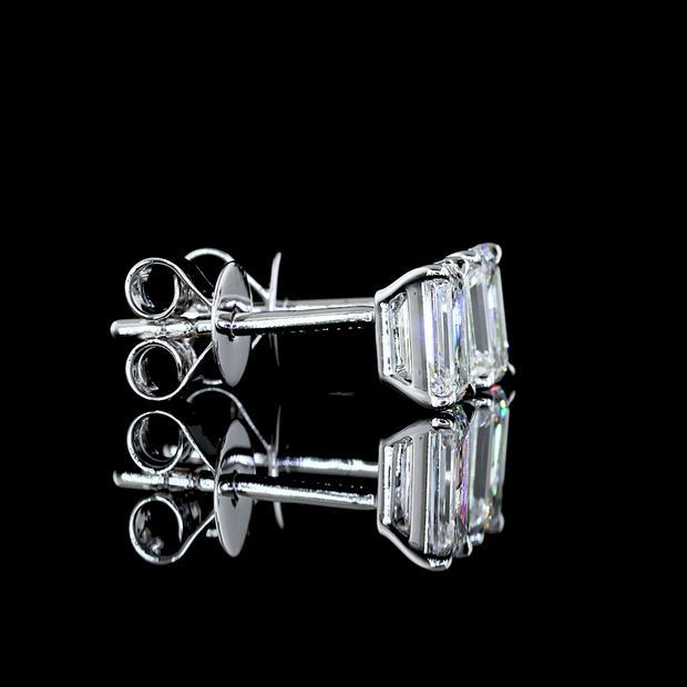 14K WHITE GOLDStuds Earrings