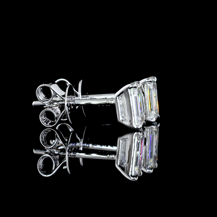 14K WHITE GOLDStuds Earrings