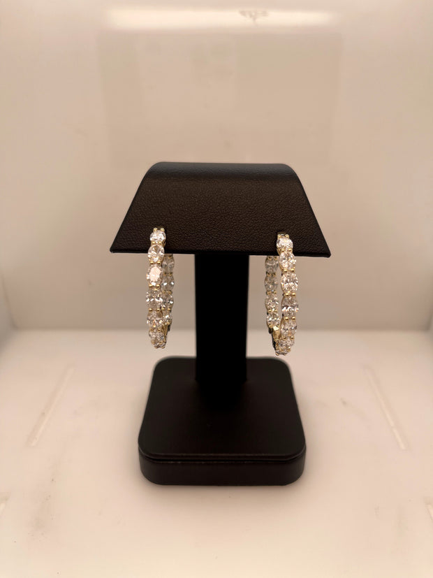 14K YELLOW GOLDHoops Earrings