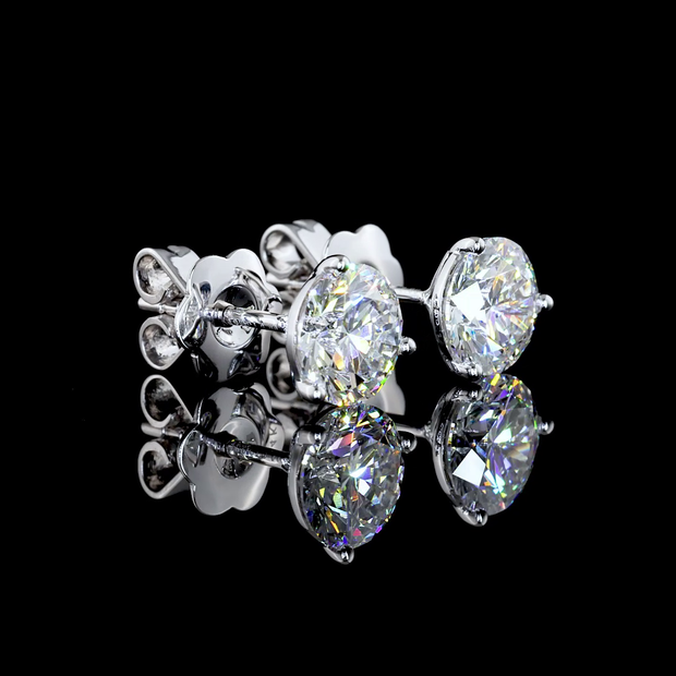 14K WHITE GOLDMartini Earrings