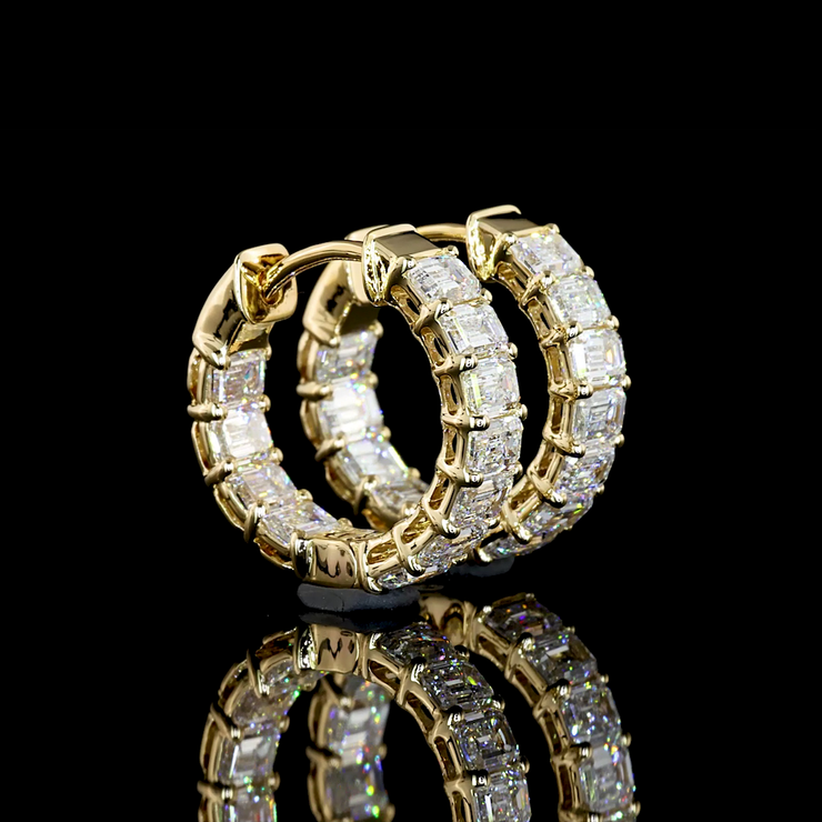 14K YELLOW GOLDHuggies Earrings