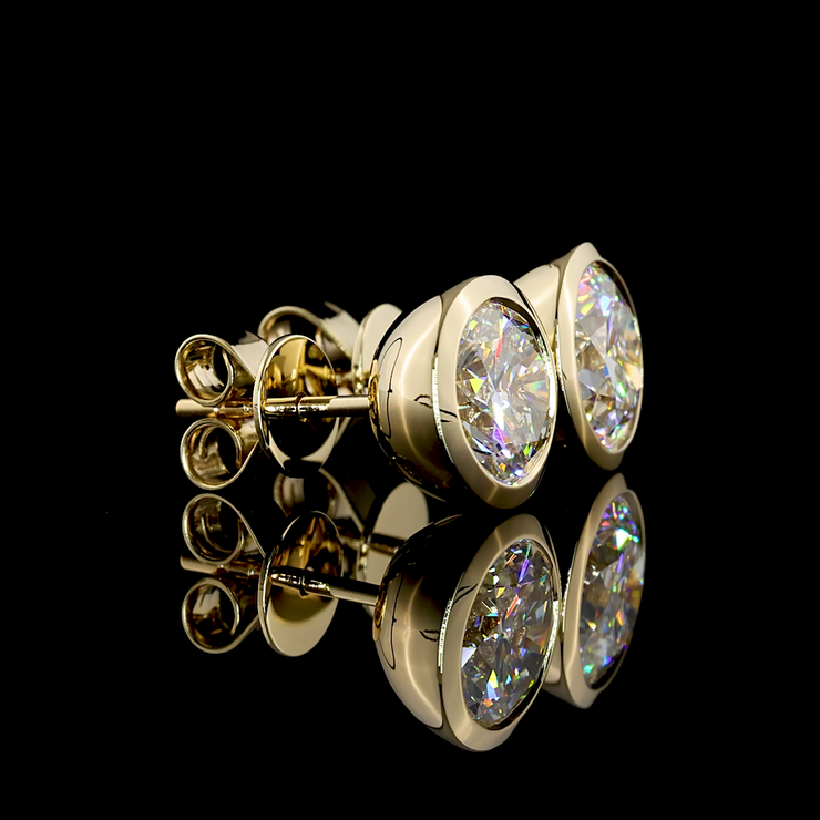 14K YELLOW GOLDStuds Earrings