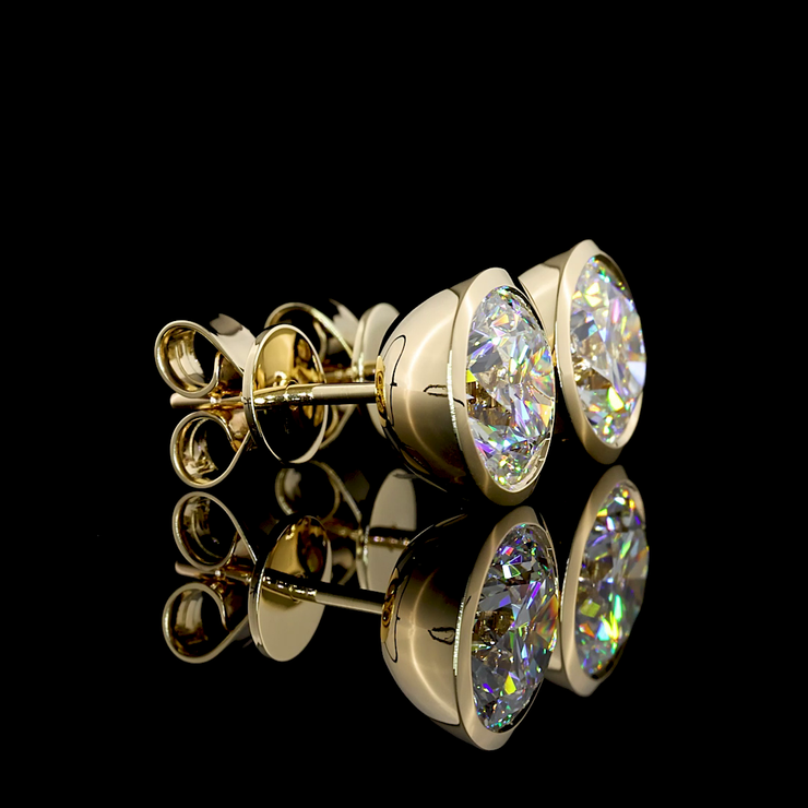 14K YELLOW GOLDStuds Earrings