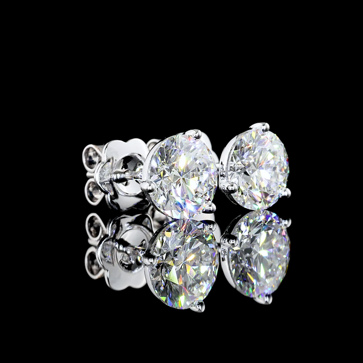 14K WHITE GOLDMartini Earrings