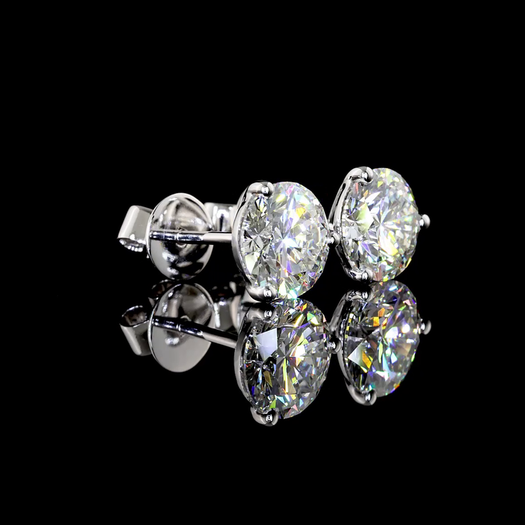 14K WHITE GOLDMartini Earrings