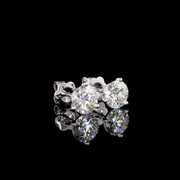 14K WHITE GOLDMartini Earrings