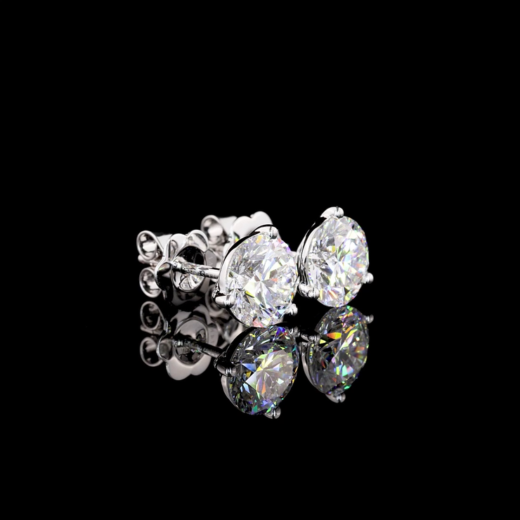 14K WHITE GOLDMartini Earrings