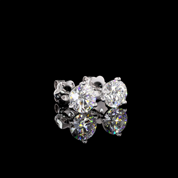 14K WHITE GOLDMartini Earrings
