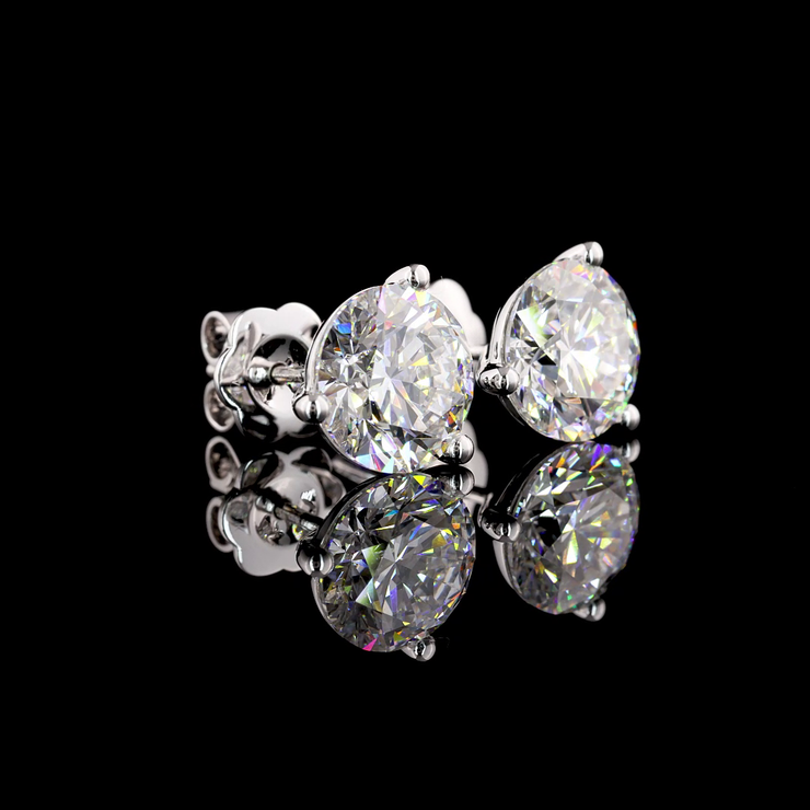 14K WHITE GOLDMartini Earrings