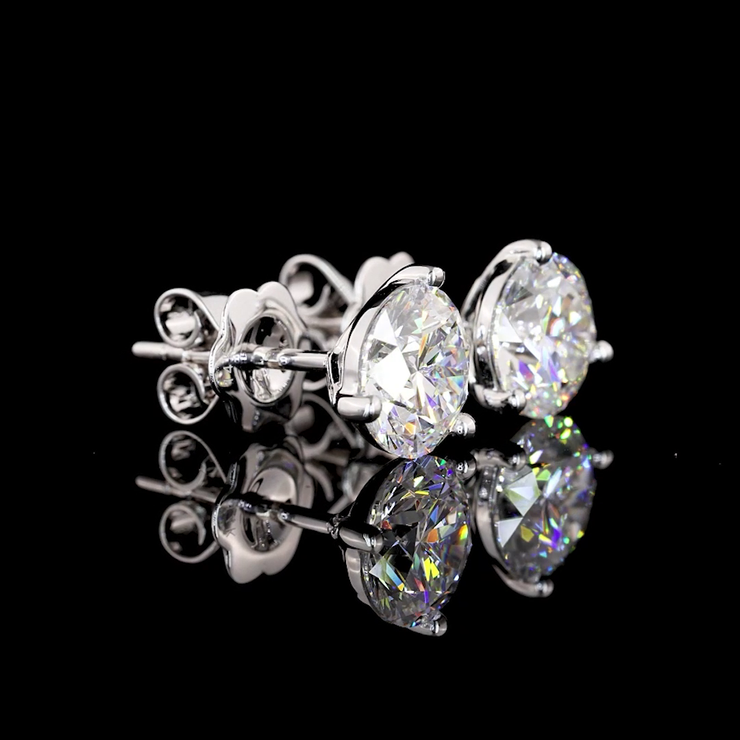 14K WHITE GOLDMartini Earrings