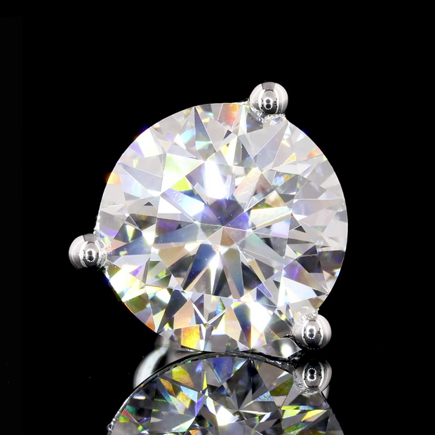 14K WHITE GOLDMartini Earrings