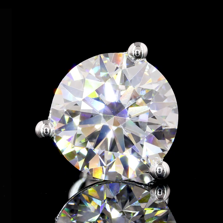 14K WHITE GOLDMartini Earrings