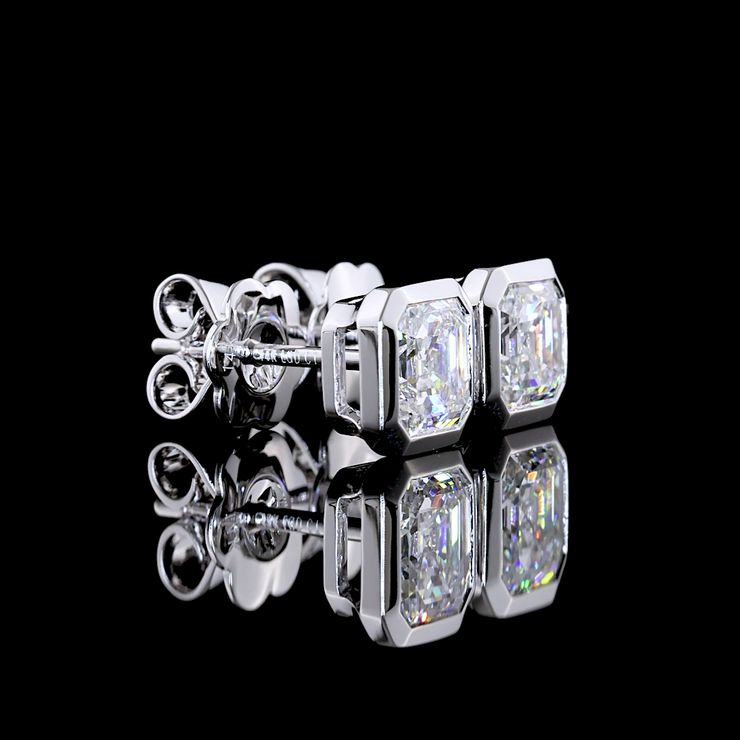 14K WHITE GOLDStuds Earrings