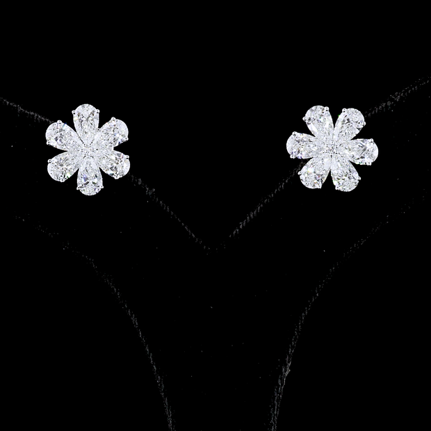14K WHITE GOLDStuds Earrings