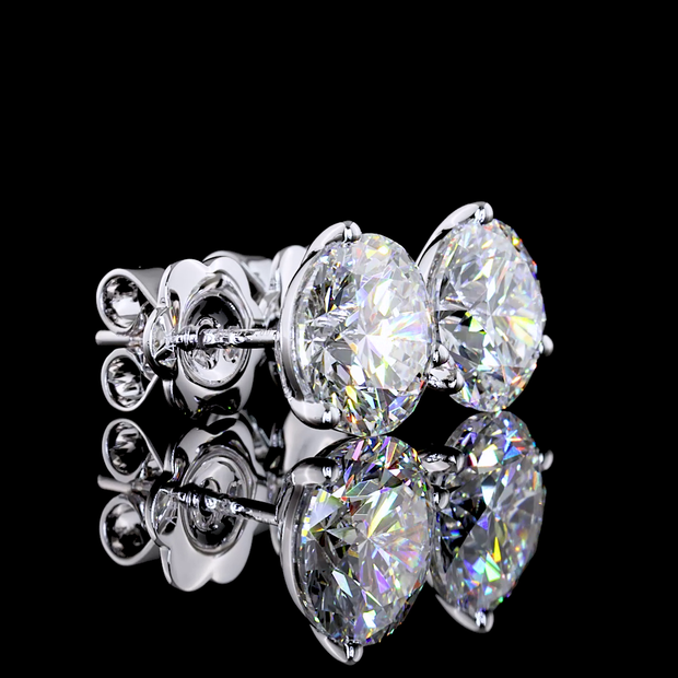 14K WHITE GOLDMartini Earrings