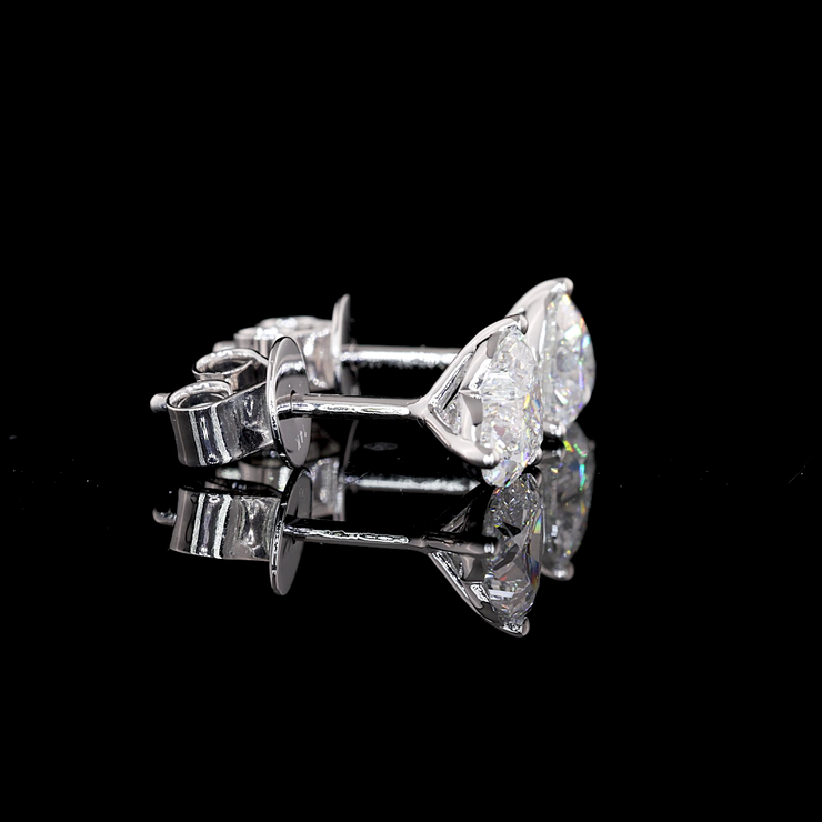 14K WHITE GOLDStuds Earrings