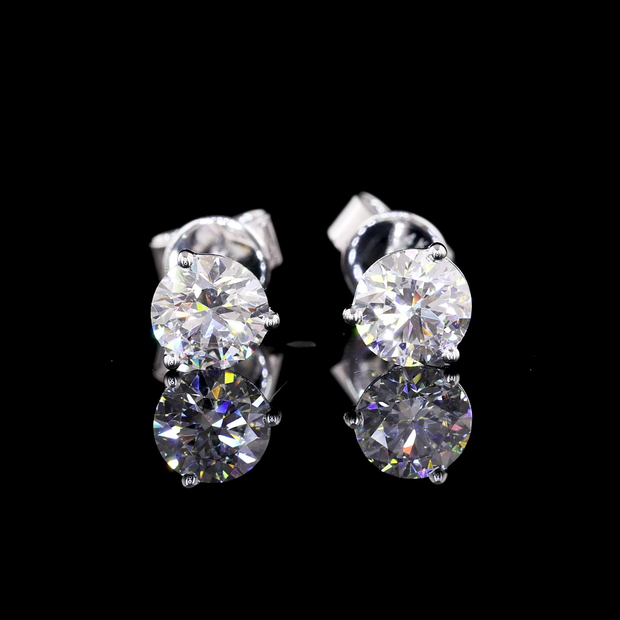 14K WHITE GOLDMartini Earrings