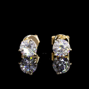 14K YELLOW GOLDMartini Earrings