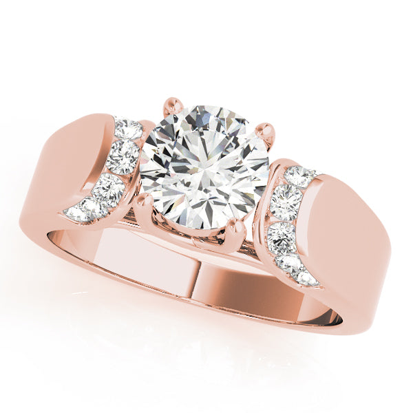 Solitaire Diamond Engagement Ring