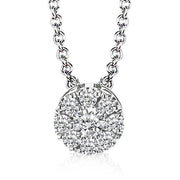 NGP100 Pendant in 14k Gold with Diamonds