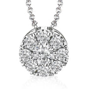 NGP102 Pendant in 14k Gold with Diamonds