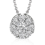 NGP102 Pendant in 14k Gold with Diamonds