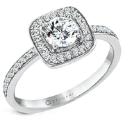 NGR125 Engagement Ring in 14k Gold with Diamonds