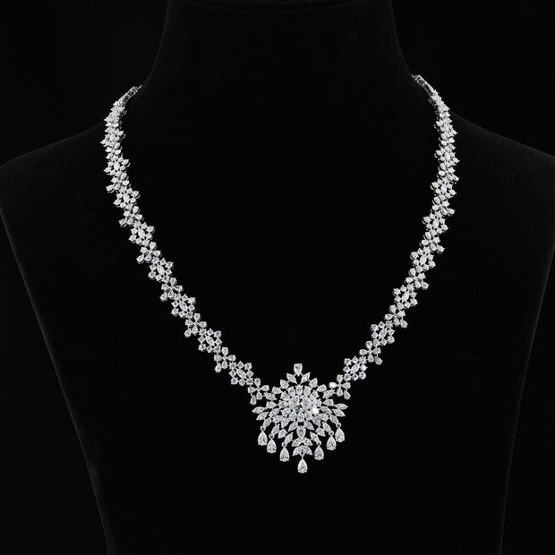 14K WHITE GOLDNecklace Necklace