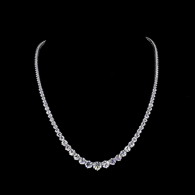14K WHITE GOLDRiviera Necklace