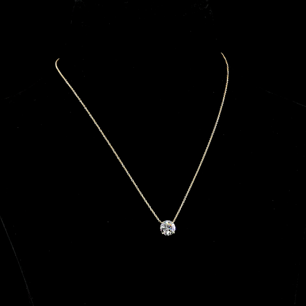 14K YELLOW GOLDSolitaire Ring