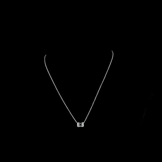 14K WHITE GOLDSolitaire Ring