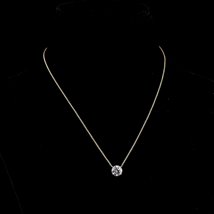 14K YELLOW GOLDSolitaire Ring