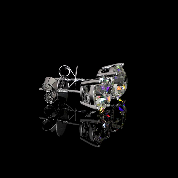 14K WHITE GOLDMartini Earrings