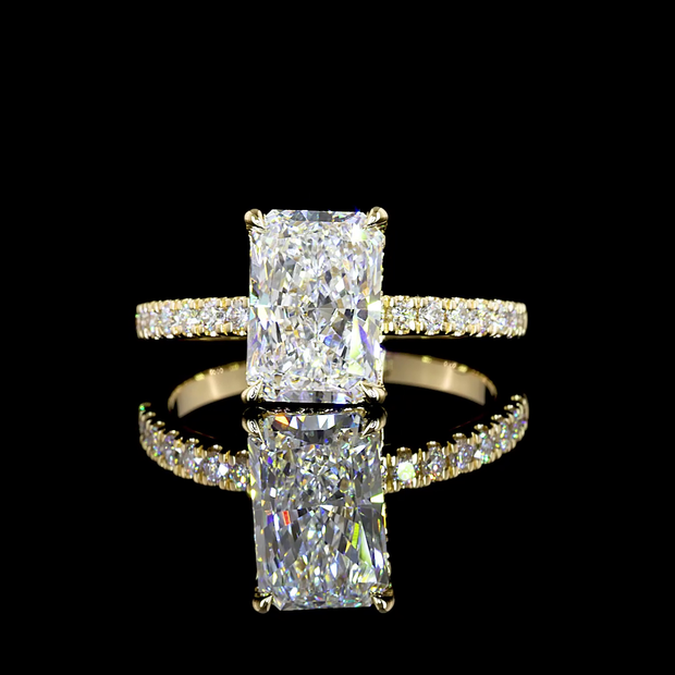 14K YELLOW GOLDSolitaire Ring