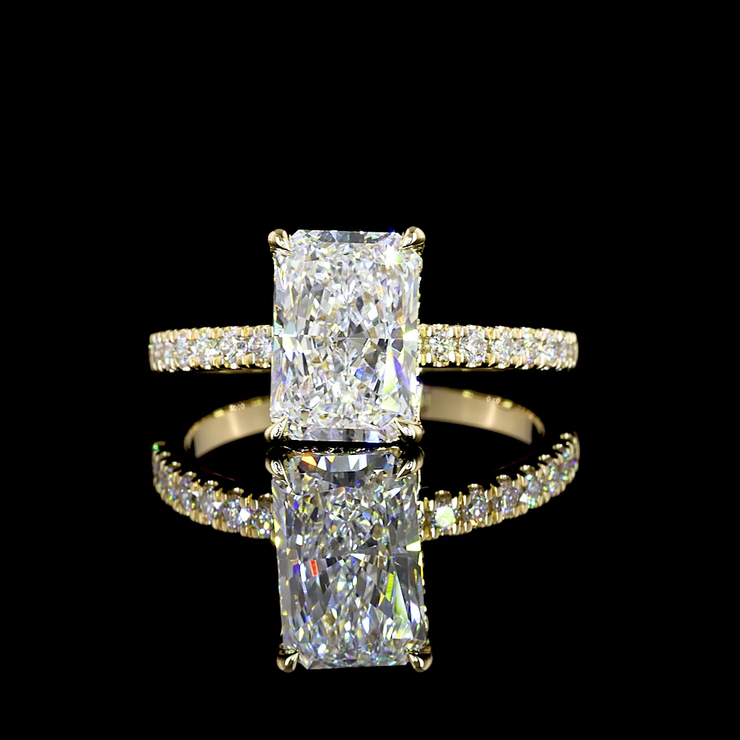 14K YELLOW GOLDSolitaire Ring