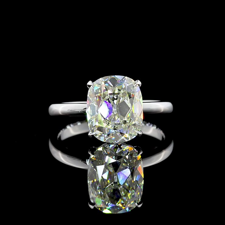 14K WHITE GOLDSolitaire Ring