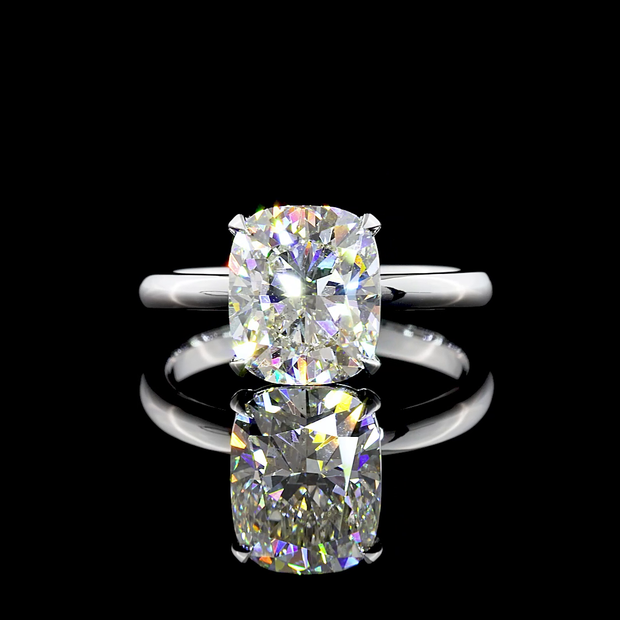 14K WHITE GOLDSolitaire Ring