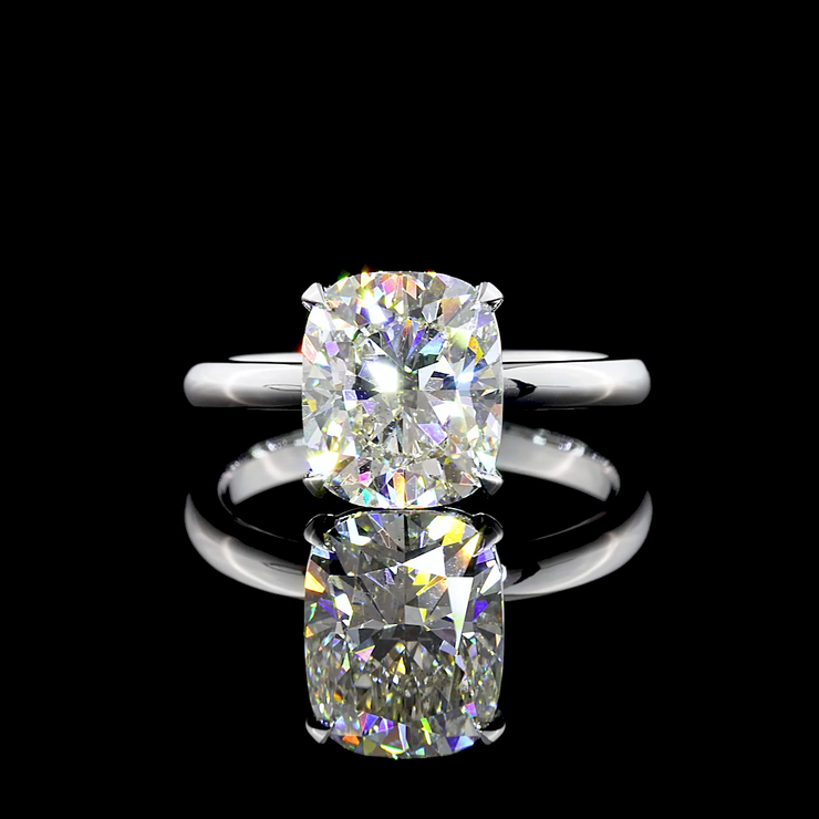14K WHITE GOLDSolitaire Ring