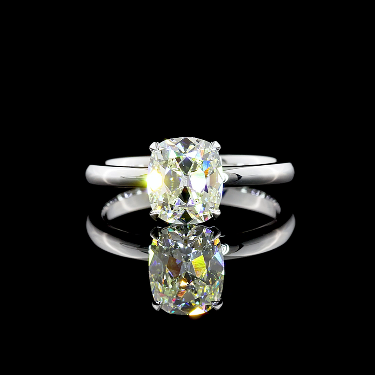 14K WHITE GOLDSolitaire Ring