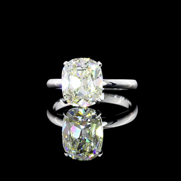14K WHITE GOLDSolitaire Ring